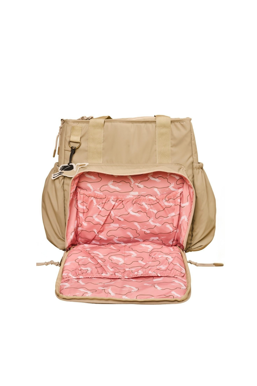 Pañalera Nido Beige