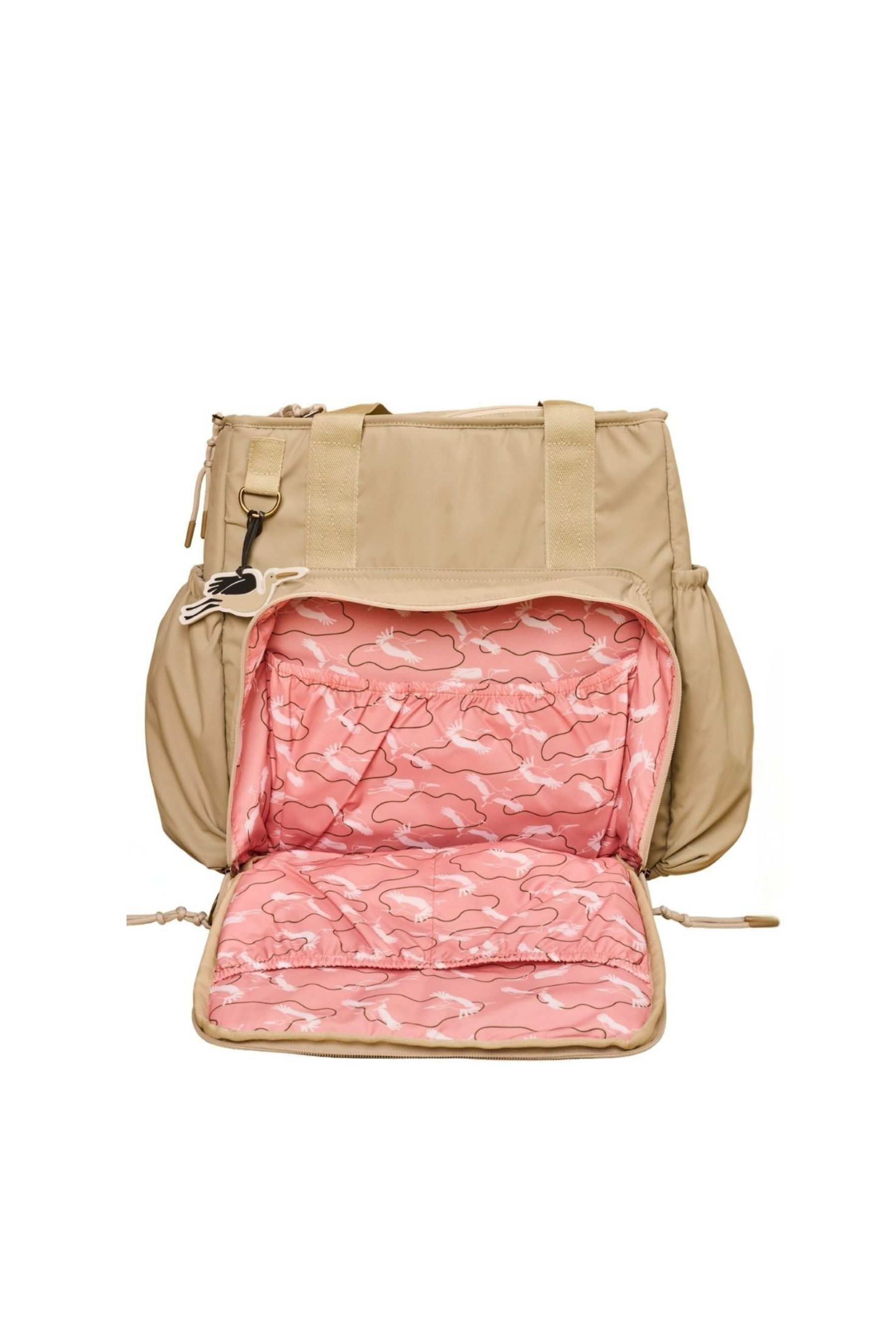 Pañalera Nido Beige