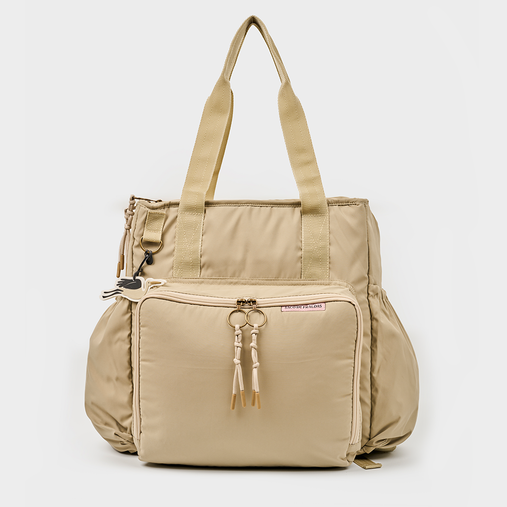 Pañalera Nido Beige