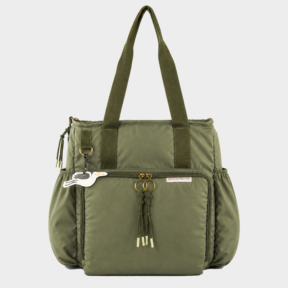 Pañalera Nido Verde